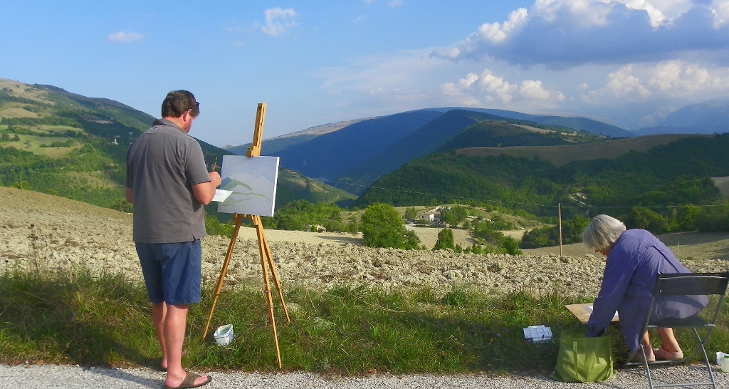 Have a look at some of the many artists who have enjoyed painting
