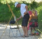 Tuscany painting holiday, art vacation, learning to draw in italy, watercolour, oil, pastel, drawing for beginners Italy