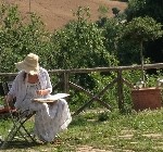 Tuscany painting holiday, art vacation, learning to draw in italy, watercolour, oil, pastel, drawing for beginners Italy