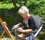 Tuscany painting holiday, art vacation, learning to draw in italy