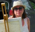 Tuscany painting holiday, art vacation, learning to draw in italy, watercolour, oil, pastel, drawing for beginners Italy