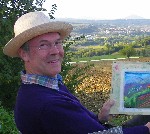 Tuscany painting holiday, art vacation, learning to draw in italy