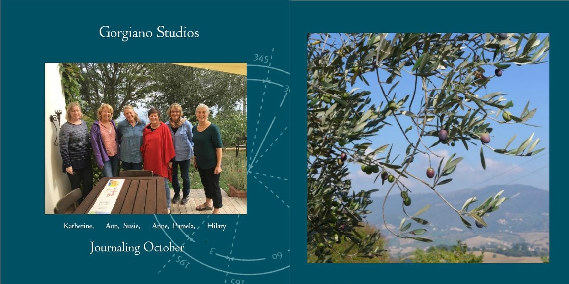 Journaling in italy, sketching in italy