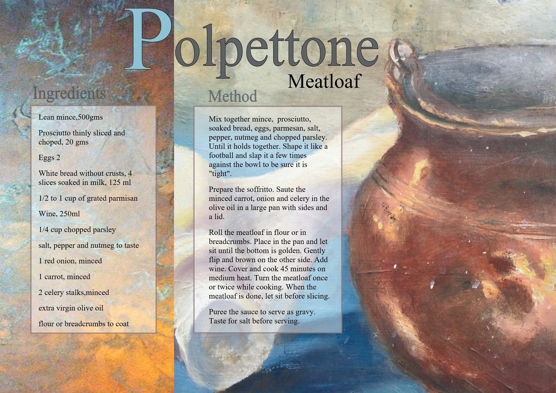 Polpettone Recipe no ads