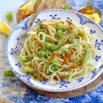 Pasta with Zuccini Flowers, Gorgiano Recipes, Painting holidays in Italy